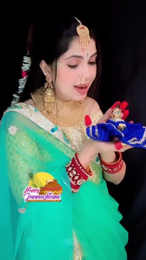 Varsha Yadav Instagram - Happy janmashtmi šš»š«¶š»
#janmashtamispecial