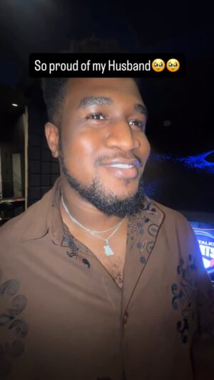 Veekee James Instagram - God has just started with you baby!
Iām so proud of you Ayomi @femi_atere š„¹
Congratulations on the official launch of your new show @femitalkssports š„
We are gradually building the life we both envisioned š„¹ I love you so much ā¤ļø