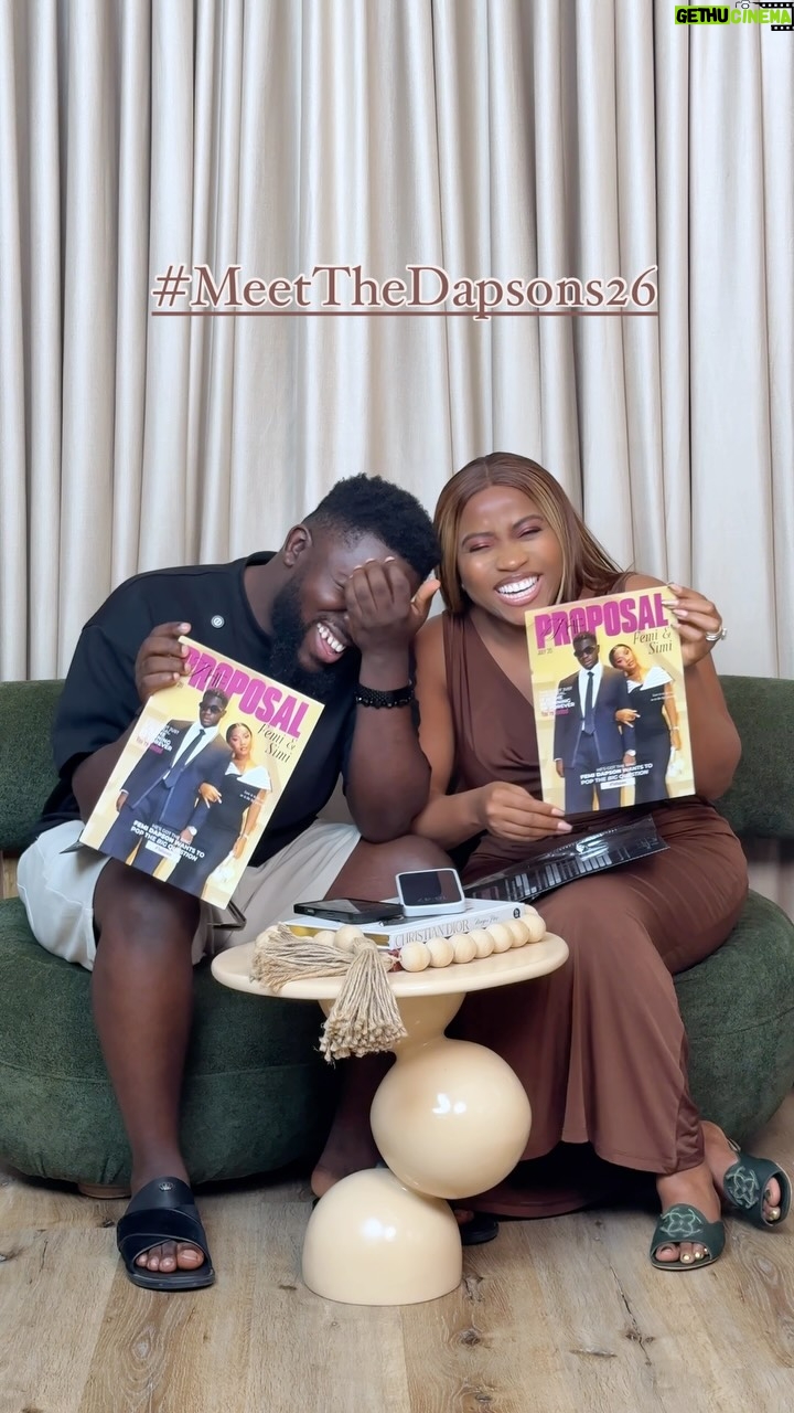 Veekee James - 153.9K Likes - The story behind @simisanyaa & @femi_dapson proposal 💥 Time to spill the Tea ☕️ 😆

The most chaotic story telling ever🤣🤣🤣🤣
Stay tuned for part 2 ❤️