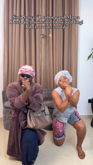 Veekee James Instagram - for where ? Mama Deola and Otobong wey be chairperson of the day!š¤£š¤£š«š«