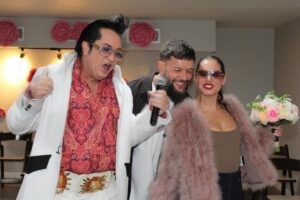 Vero Rodríguez Instagram - When getting married to you once wasn’t enough #BurningLove