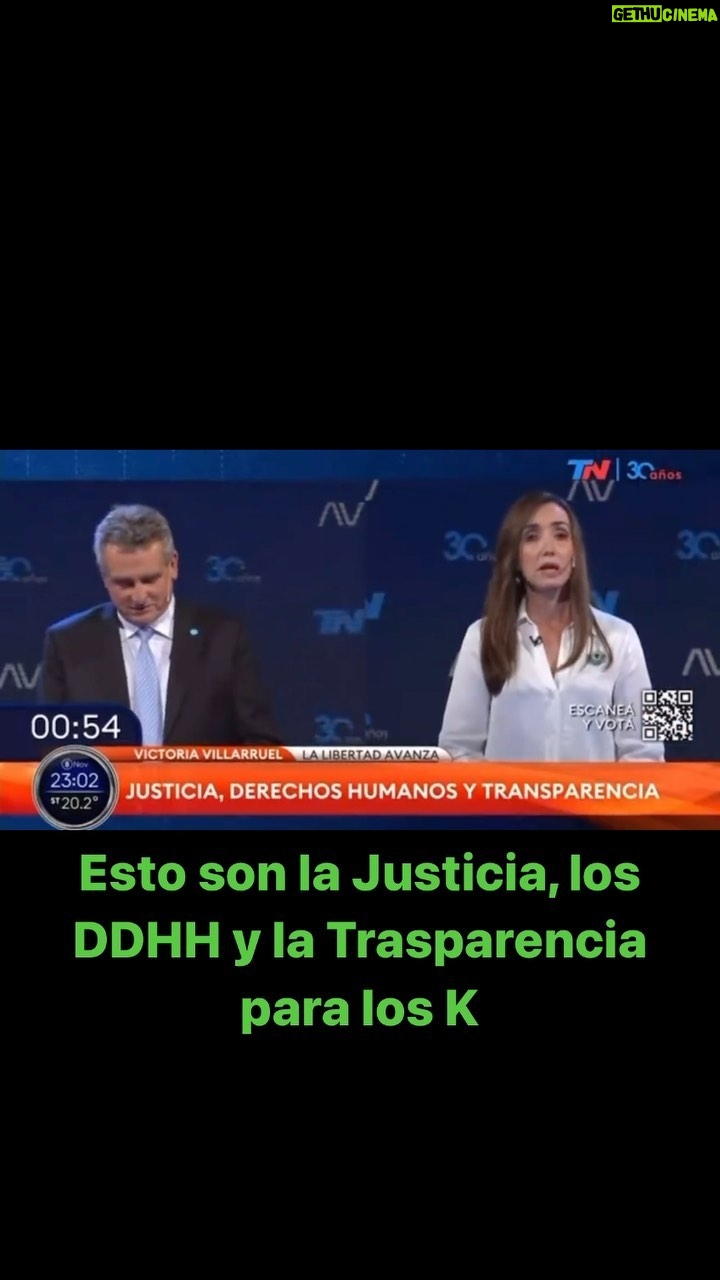 Victoria Villarruel - 83.4K Likes - Esto son la Justicia, los DDHH y la Transparencia para los Kirchner. Massa es kirchnerismo. Es corrupción o cambio. #LaLibertadAvanza 🇦🇷 #debate
