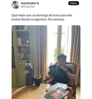 Victoria Villarruel Instagram - Nunca es buen día para leer libros que exaltan la pedofilia y sexualizan a los niños, Kicillof!!
El libro que tenés en la mesa titulado “Si no fueras tan niña” es la historia de una niña de 14 años abusada por un adulto de 30, en serio usás esa tragedia para meterle mierda en la cabeza a los niños y adolescentes de la provincia de Buenos Aires? ¡Con nuestros niños no te metas!