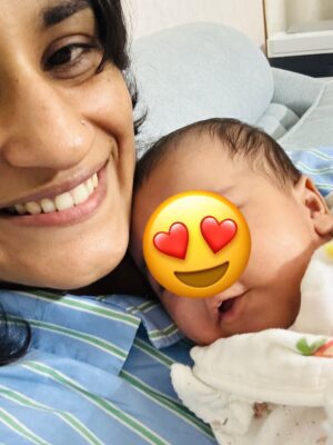 Vinesh Phogat Instagram - His father has always carried Krishna in his heart, in faith, in prayers, in every moment of life.
And today, that devotion lives on in our son’s name ✨KRIDHAV✨ (Krishna Madhav).
May his life be as divine as his name, and as joyful as his smile. 💙