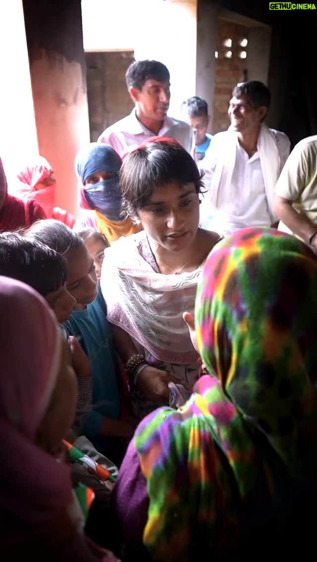 Vinesh Phogat - 11K Likes - आपका प्यार, समर्थन और विश्वास—कांग्रेस लाएगी बदलाव, जुलाना बनेगा विकास का मिसाल।✋