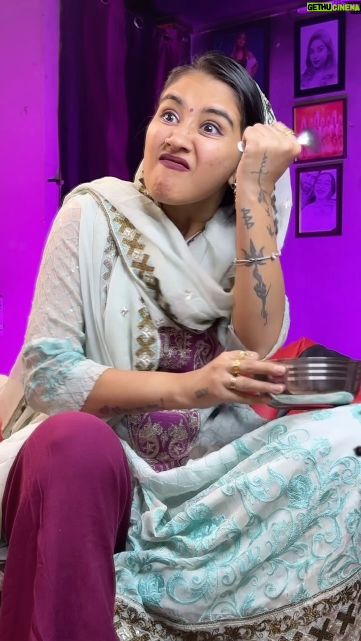 Vishaka Panwar - 396.4K Likes - Yeh video apne papa ko bejhdo😂👇🏻
#jaatni #reelitfeelit #explorepage