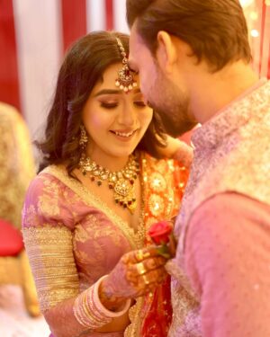 Vishaka Panwar Instagram - Finally Engaged 💍❤️
Love you Ladu @vishaka__jaatni 🧿
Mua - @rubysharmamakeovers13
Click by = @edge_.studio @poohspix
#jaatjaatni #engaged #outfitoftheday #explorepage