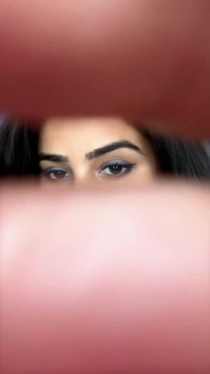 Vishali Instagram - Neeli Neeli aankhe 🩵
#fypage #visshh #trendingreels