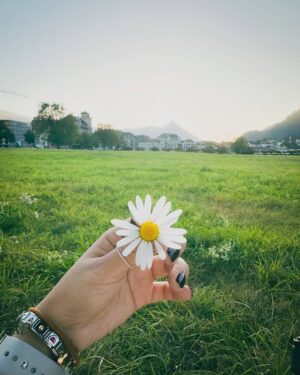Vitasta Bhat Instagram - 🌼 me and the daisy - a love story🌼