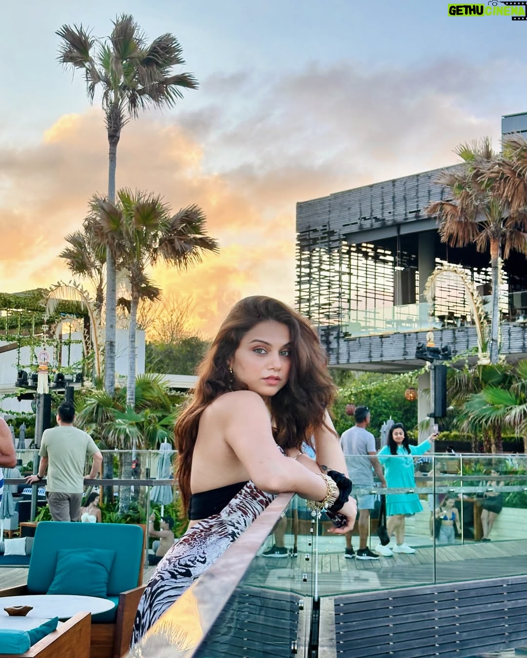 Vrushali Vachhiyat - 13.6K Likes - Sunset views and good grooves at Savaya 🥂 - basking in the Bali magic☀️🌴
.
Outfit: @bidhaman 
.
#SavayaClub #BaliAdventures #baliindonesia #balilivin #balilife #baliisland #uluwatu #travelgram #travellife #whatiwore #balioutfit #savayabali #savaya
