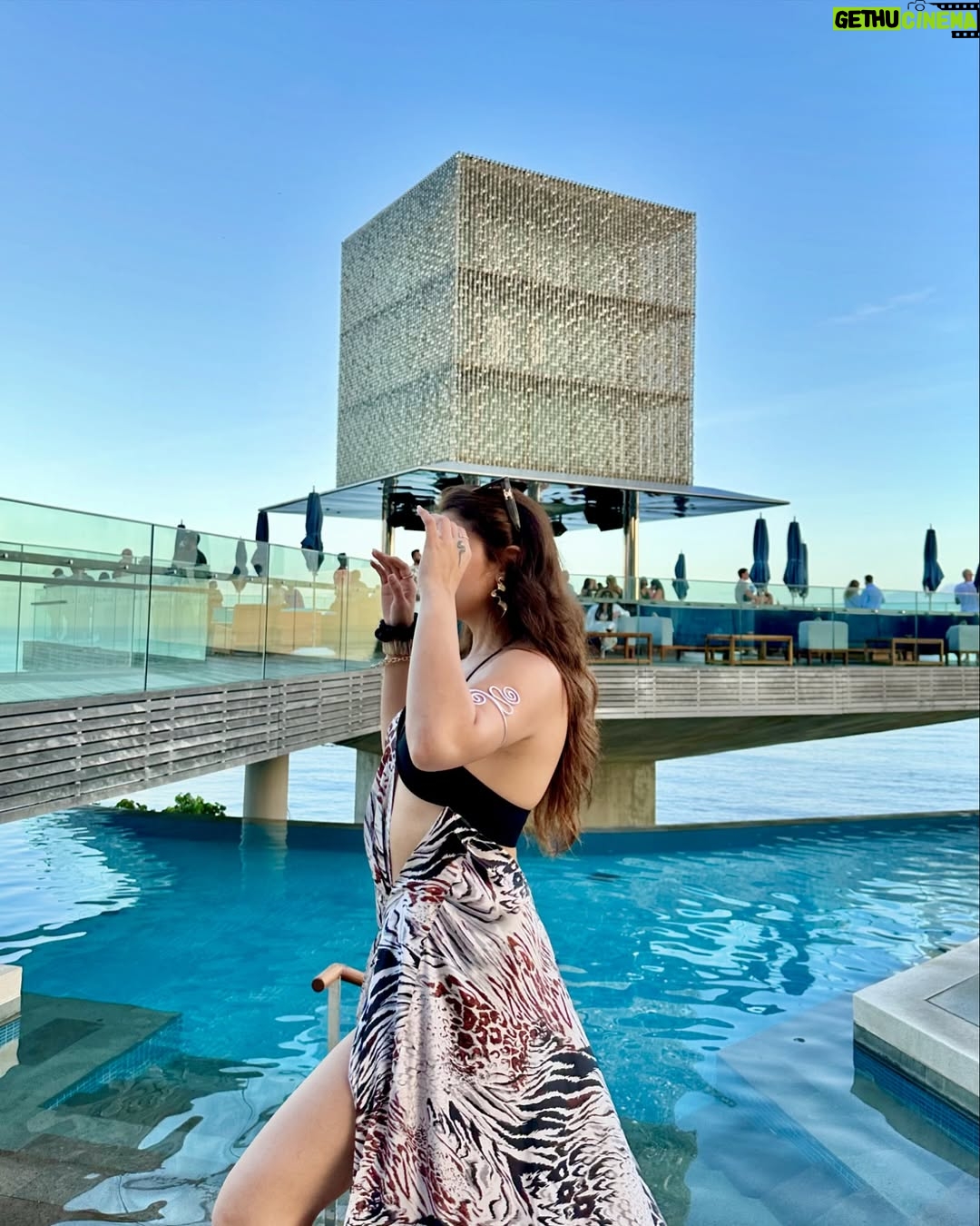 Vrushali Vachhiyat - 13.6K Likes - Sunset views and good grooves at Savaya 🥂 - basking in the Bali magic☀️🌴
.
Outfit: @bidhaman 
.
#SavayaClub #BaliAdventures #baliindonesia #balilivin #balilife #baliisland #uluwatu #travelgram #travellife #whatiwore #balioutfit #savayabali #savaya