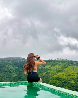 Vrushali Vachhiyat Instagram - Unwind, relax, and indulge in luxury at A Vantage by @saffronstays 🌿✨ Our family’s cozy escape in Panchgani was nothing short of perfect—from the breathtaking views to the impeccable service. 🏞️💫 Can’t wait to return for another round of blissful staycations! 💕 #StaycationGoals #PanchganiPerfection #FamilyTime #SaffronStays #travelgram #staycation #cozyvilla #travellife #familytime #familyvacation