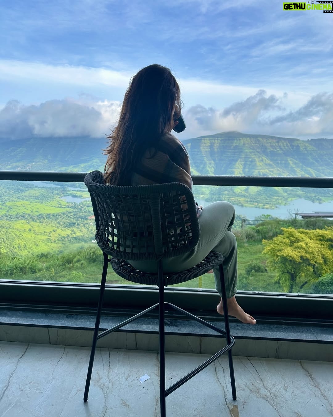 Vrushali Vachhiyat - 9.9K Likes - “Lost in the clouds, found in serenity ☁️✨
.
This dreamy getaway at Mountain Rizz by @saffronstays in Panchgani was nothing short of magical! Infinity pool views that made me feel like I was living in the clouds 🌿💭
.
#VacationMode #InTheClouds #PanchganiEscape #travelgram #travellife #panchgani #mahabaleshwar #travelholic #exploremore