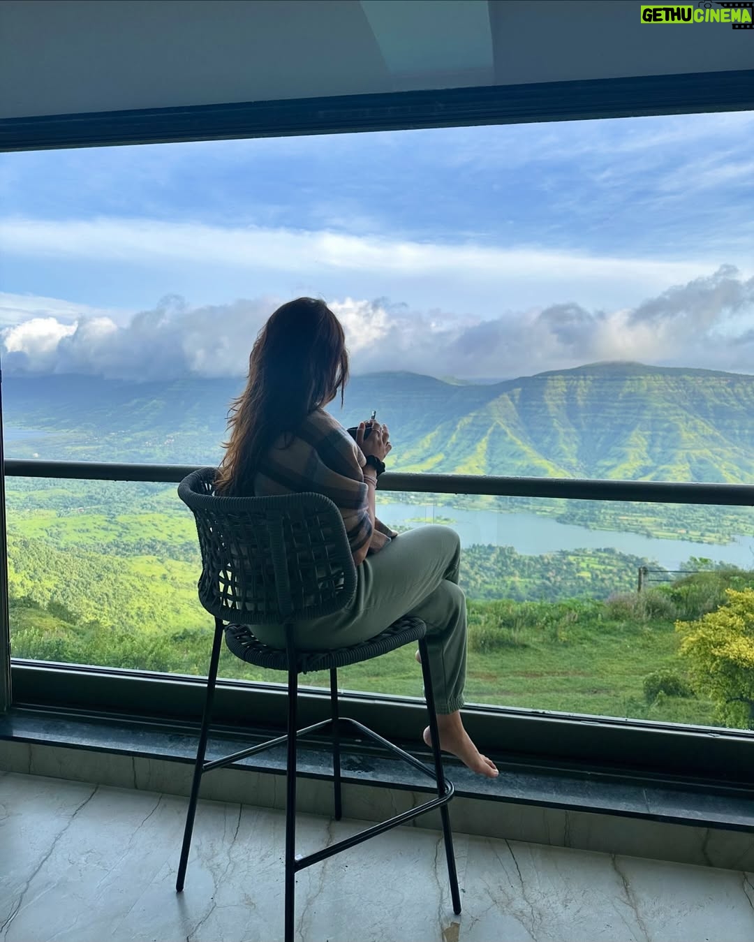 Vrushali Vachhiyat - 9.9K Likes - “Lost in the clouds, found in serenity ☁️✨
.
This dreamy getaway at Mountain Rizz by @saffronstays in Panchgani was nothing short of magical! Infinity pool views that made me feel like I was living in the clouds 🌿💭
.
#VacationMode #InTheClouds #PanchganiEscape #travelgram #travellife #panchgani #mahabaleshwar #travelholic #exploremore