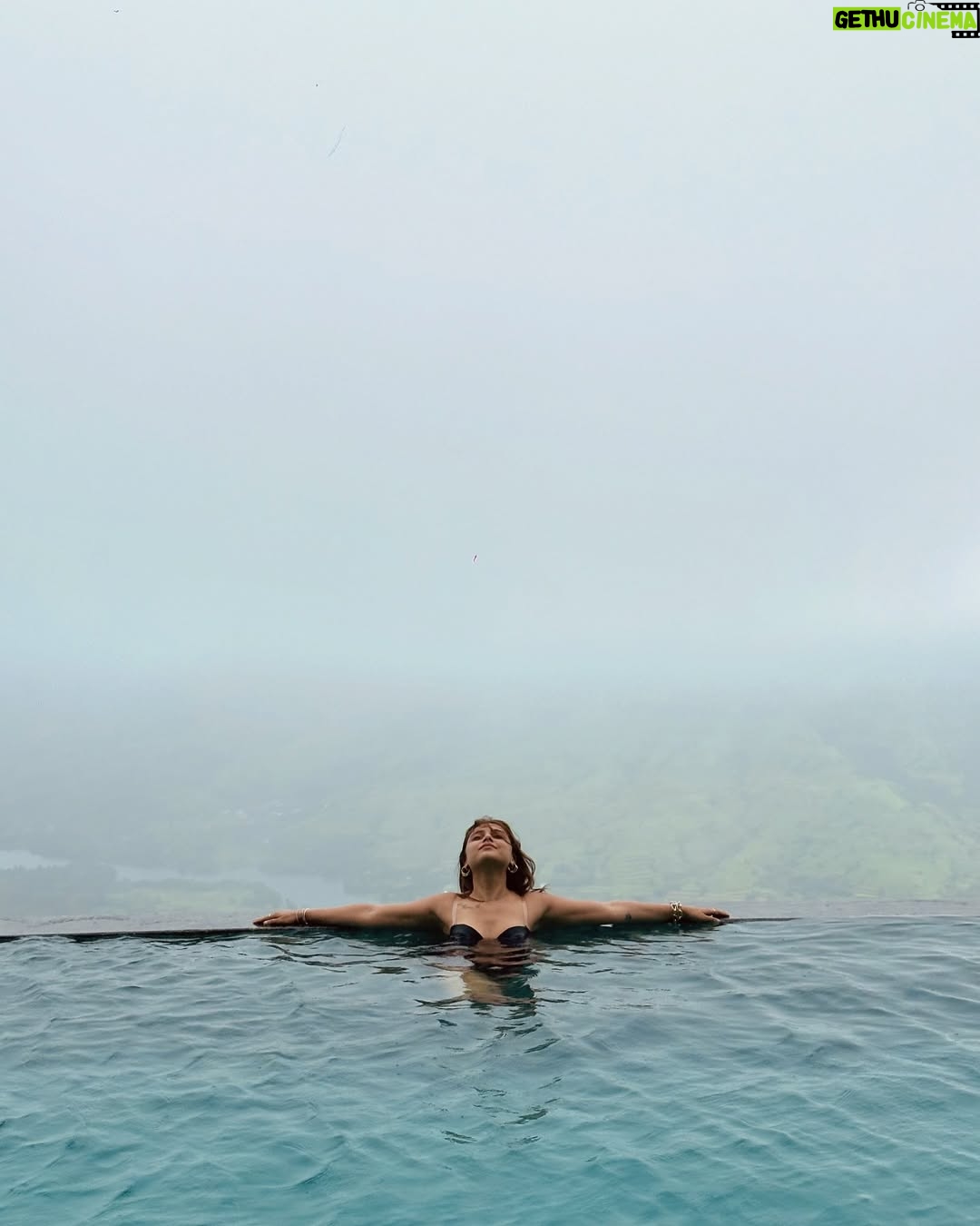 Vrushali Vachhiyat - 9.9K Likes - “Lost in the clouds, found in serenity ☁️✨
.
This dreamy getaway at Mountain Rizz by @saffronstays in Panchgani was nothing short of magical! Infinity pool views that made me feel like I was living in the clouds 🌿💭
.
#VacationMode #InTheClouds #PanchganiEscape #travelgram #travellife #panchgani #mahabaleshwar #travelholic #exploremore