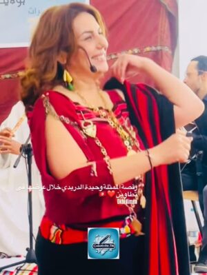 Wahida Dridi Instagram - رقصة الممثلة وحيدة الدريدي خلال عرضها فى تطاوين ❤️🇹🇳