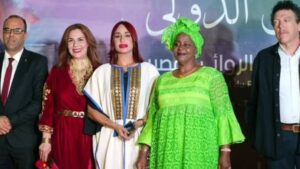 Wahida Dridi Instagram - @habahbehrula @chaimachammam @aimen.prod 
Clôture du festival international des cours métrages Doc et fiction Médenine jerba Midoun