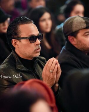 Wahida Dridi Instagram - صور من تأبين الممثل القدير فتحي الهداوي  رحمه الله 🙏🤲 بحضور أصدقائه الممثلين والإعلاميين ..
Aimen Okbi