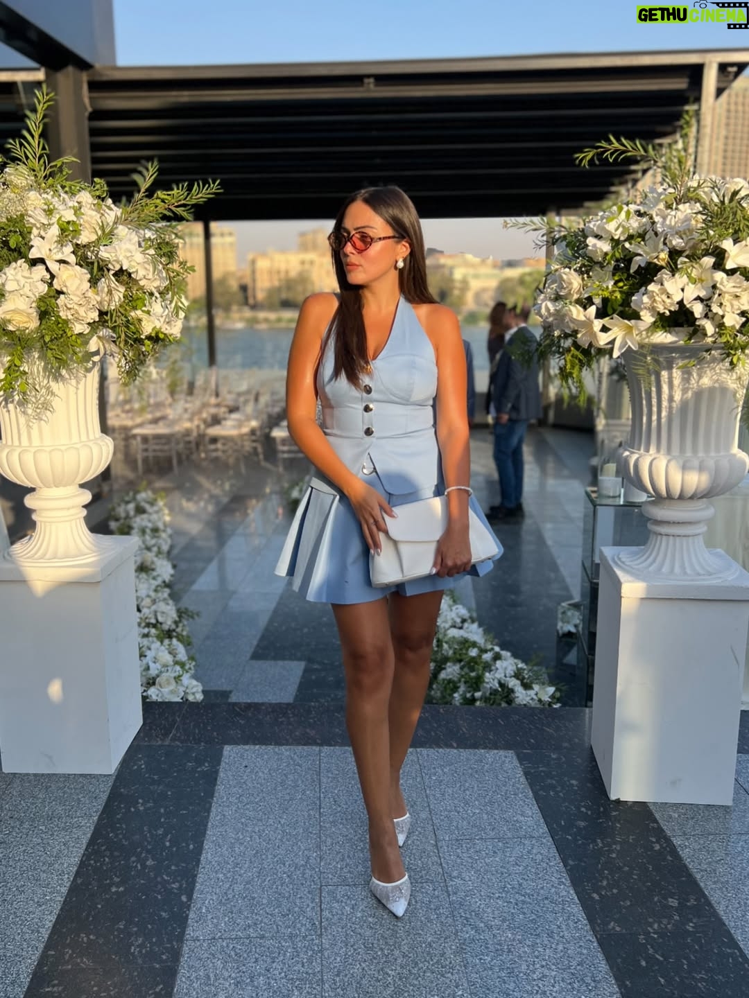 Weaam Magdy - 26.9K Likes - 💙✨
Outfit: @lablancaegypt