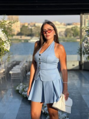 Weaam Magdy Instagram - 💙✨
Outfit: @lablancaegypt