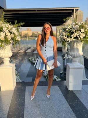 Weaam Magdy Instagram - 💙✨
Outfit: @lablancaegypt