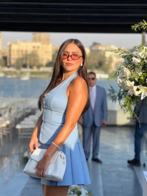 Weaam Magdy Instagram - 💙✨
Outfit: @lablancaegypt