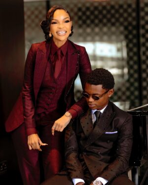 Wema Sepetu Instagram - FlashBack Friday... cc @w.a.s.h.o.o
Suited by @jm_international_collection
FaceBeat from my Baby @cherrysuzie