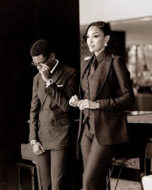 Wema Sepetu Instagram - FlashBack Friday... cc @w.a.s.h.o.o
Suited by @jm_international_collection
FaceBeat from my Baby @cherrysuzie