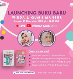Wirda Mansur Instagram - 29,
Semoga dgn berkurangnya usia saat ini, bisa membawa gue menjadi orang yg lebih bermanfaat, dan makin banyak karya yg bisa dihadirkan 🥰
Ulang tahun ini cukup spesial, karena berbarengan dengan launching buku gue yg ke-6 & juga buku pertamanya @qumiimnsr_ !!! 🥰
Semoga kalian berkenan join di live MALAM INI ya 💕
Terima kasih atas doa, ucapan, & supportnya.