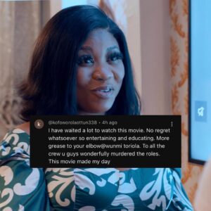 Wumi Toriola Instagram - WAKE-UP CALL🔥🔥

The reviews on ORUN KANNA are incredible ❤️❤️❤️ Don’t tell me you’re still sleeping on this masterpiece….. It’s time to wake up and experience the magic yourself. 

The buzz is real and you don’t want to be left behind, believe me😀😀😀

Rush to @wumitoriolatv now and join the thousands of people who have already fallen in love with ORUN KANNA.