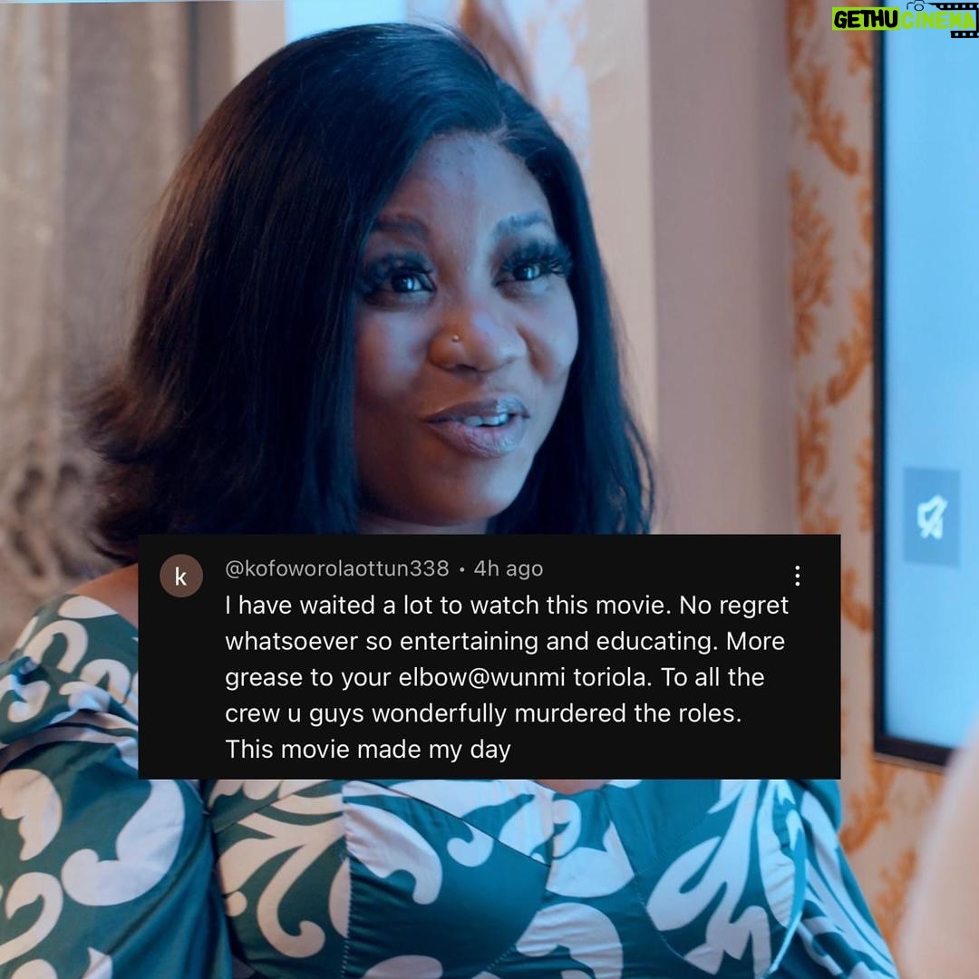 Wumi Toriola - 4.2K Likes - WAKE-UP CALL🔥🔥

The reviews on ORUN KANNA are incredible ❤️❤️❤️ Don’t tell me you’re still sleeping on this masterpiece….. It’s time to wake up and experience the magic yourself. 

The buzz is real and you don’t want to be left behind, believe me😀😀😀

Rush to @wumitoriolatv now and join the thousands of people who have already fallen in love with ORUN KANNA.