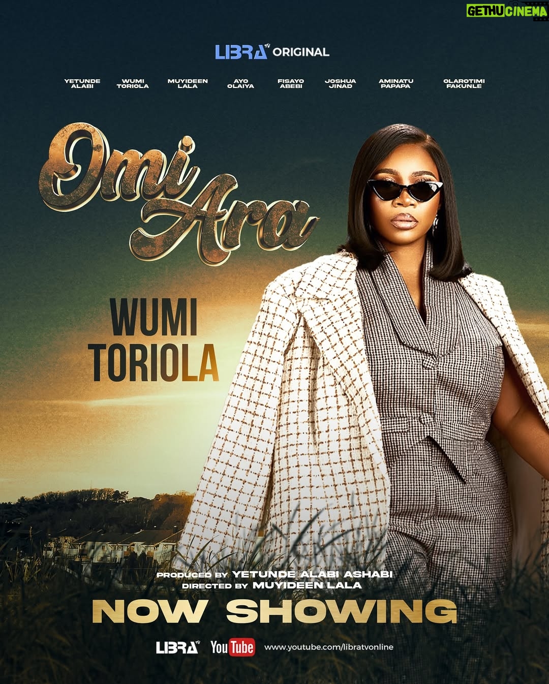 Wumi Toriola - 7.5K Likes - Youtube and chill

OMI ARA by @ashabiofficial now showing on Libratv 

ORUN KANNA by @wumitoriola now showing on Wumitoriolatv

LAGBONDOKO by @apankufor1 now showing on Apankufortv 

Enjoy your evening lovelies