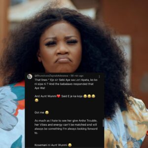 Wumi Toriola Instagram - WAKE-UP CALL🔥🔥

The reviews on ORUN KANNA are incredible ❤️❤️❤️ Don’t tell me you’re still sleeping on this masterpiece….. It’s time to wake up and experience the magic yourself. 

The buzz is real and you don’t want to be left behind, believe me😀😀😀

Rush to @wumitoriolatv now and join the thousands of people who have already fallen in love with ORUN KANNA.