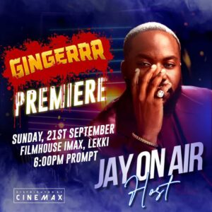 Wumi Toriola Instagram - FamBam!! I am out for the Gingerrr ladies @bolajiogunmola @iambisola @kie_kie__ @wumitoriola tomorrow as the premiere host! Excited as always to host! Gingerrr is out September 26th! Will you be watching??