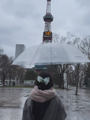 Wutt Hmone Shwe Yi Instagram - In the heart of Sapporo ☔️