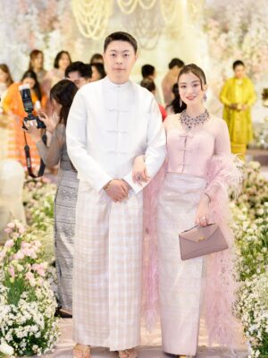 Wutt Hmone Shwe Yi Instagram - “Love is in the air, and we’re here for it!”
Congratulations @paing_takhon_official & Smile 💞