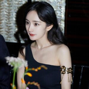 Yang Mi Instagram - 值得回味的一天～和很多好朋友相见，快乐开心幸福@etro