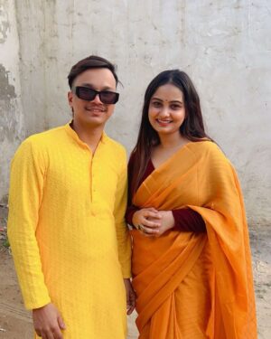 Yashika Sharma Instagram - Haldi♥️🌕 #yashuh #instagram #post #discoverypage #feed #india #viral #haldi