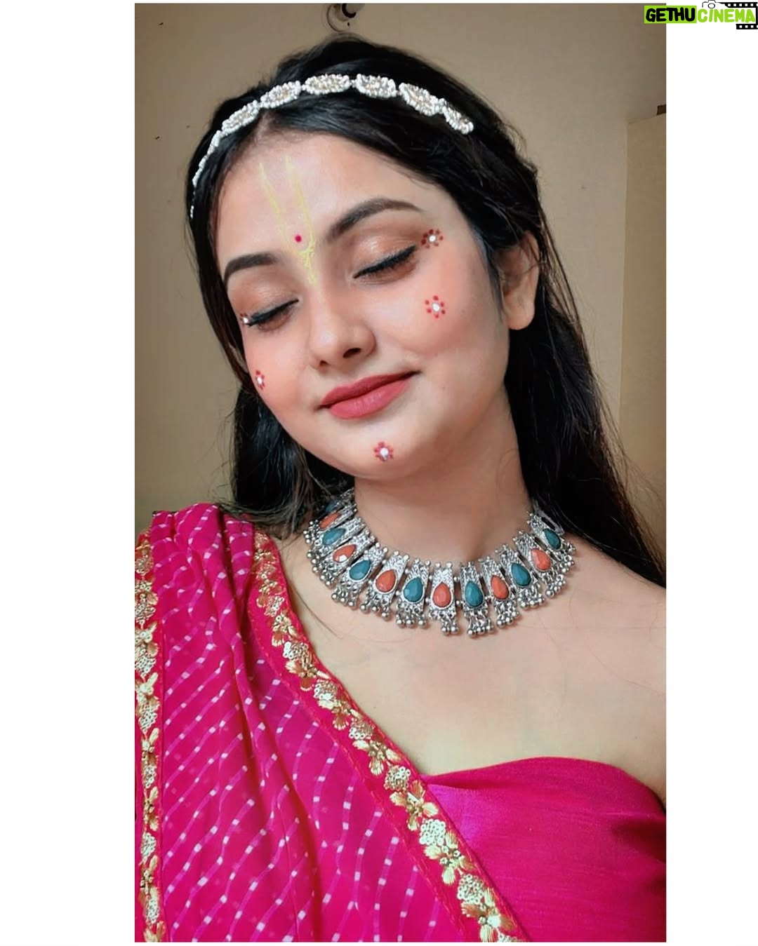 Yashika Sharma - 42.5K Likes - Radha Gori Gori❤️🦚 #radhaashtami #radha #radharani #yashuh #reelkarofeelkaro #reeitfeelit