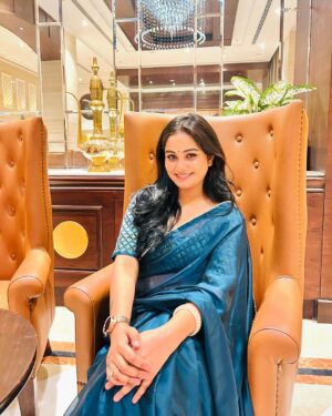 Yashika Sharma Instagram - 🧿♥️ #yashuh #discovery #hello #pose #photo #saree