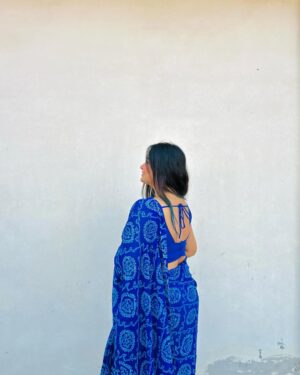 Yashika Sharma Instagram - 🧿 #yashuh #post #feed #instagram #réel #discovery #pose #photos #saree