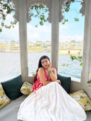 Yashita Rai Instagram - Living my Desi Princess dreams in Udaipur 🛕🪷🦚🪞🪬🛺✨
Nothing feels more like a dream than being a desi girl in Udaipur , surrounded by palaces, culture and timeless beauty 🍃
.
.
.
.
.
.
.
.
.
.
.
.
[ Things to do in Udaipur, Offbeat Things to do in Udaipur, Places to eat in Udaipur , Udaipur Lake view hotels , Udaipur aesthetic #explore #udaipur #udaipurlakecity #udaipurdiaries #wishlinked ]