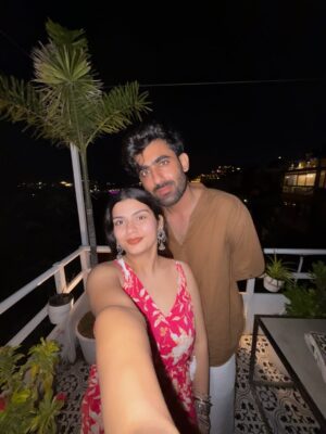 Yashita Rai Instagram - Twinning with the vibe of Udaipur ✨🤍🕊️🦚🪞
.
.
.
.
.
.
.
.
.
#explore #fyp #aesthetic #udaipur #udaipurdiaries #udaipurlakecity #photodump #pinterest #cute #couple #couplegoals #coupleshoot #travel