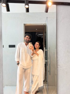 Yashita Rai Instagram - Twinning with the vibe of Udaipur ✨🤍🕊️🦚🪞
.
.
.
.
.
.
.
.
.
#explore #fyp #aesthetic #udaipur #udaipurdiaries #udaipurlakecity #photodump #pinterest #cute #couple #couplegoals #coupleshoot #travel