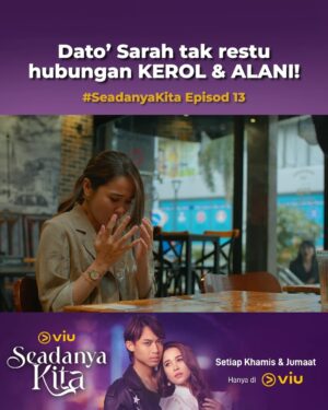 Yasmin Hani Instagram - #belanjascene episod 13 - min kena mintak tolong Netizen , macamana nak buat ni ! #bukanspoiler

💔▶️ 𝓢𝓮𝓪𝓭𝓪𝓷𝔂𝓪 𝓚𝓲𝓽𝓪 | Strim episod 1 - 12 di 📲 App Viu | 🌐Viu.com
💔🔗https://bit.ly/SeadanyaKita
💔🗓️Episod Baharu Setiap Khamis & Jumaat | 12PM
🔥 Nak strim episod baru paling awal  zero iklan? — Upgrade ke Viu Premium sekarang serendah RM5 #ViuPremium #DramaTanpaGangguan

#DramaViu
#SeadanyaKita
#ViuMalaysia

📹 [Pelakon Utama] @emma_maembongofficial @mierulaiman
📹 [Barisan Pelakon] @shahzjaszle @nelissanizam @arajohari @mi_kaelnoah @anasridzuan @yasminhani
🎥[Pengarah] @ferozkader_75
🎬[Penerbit] @adilaramly @aliaramly
🎬[Terbitan] @globalstationsb
🎙️[OST] Berakhir Kita | @syamel_official

💛[Idea Asal] @adilaramly @lizanurwriter

Follow sosial media ✅ @viumalaysia
Like ❤️ and Share ↗️