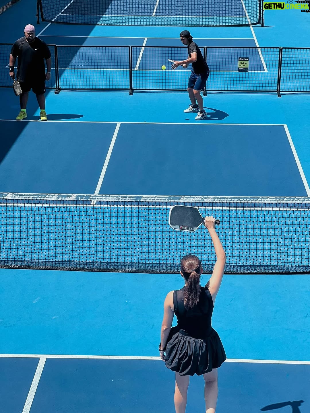 Yasmin Hani - 463 Likes - Started off thinking we’d have a full house, but only six of us showed up… and honestly, it turned out perfect. One court, great rallies—some intense, some just pure laughter. What a beautiful day to play. 🌸
#Pickleball
#HaniPickles
#BeautifulDay 
#PickleWithHani