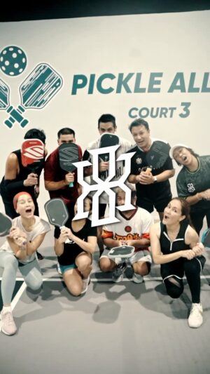 Yasmin Hani Instagram - Some people meditate. We chase plastic balls, miss half our shots, and leave the court smiling like we won the lottery. #888