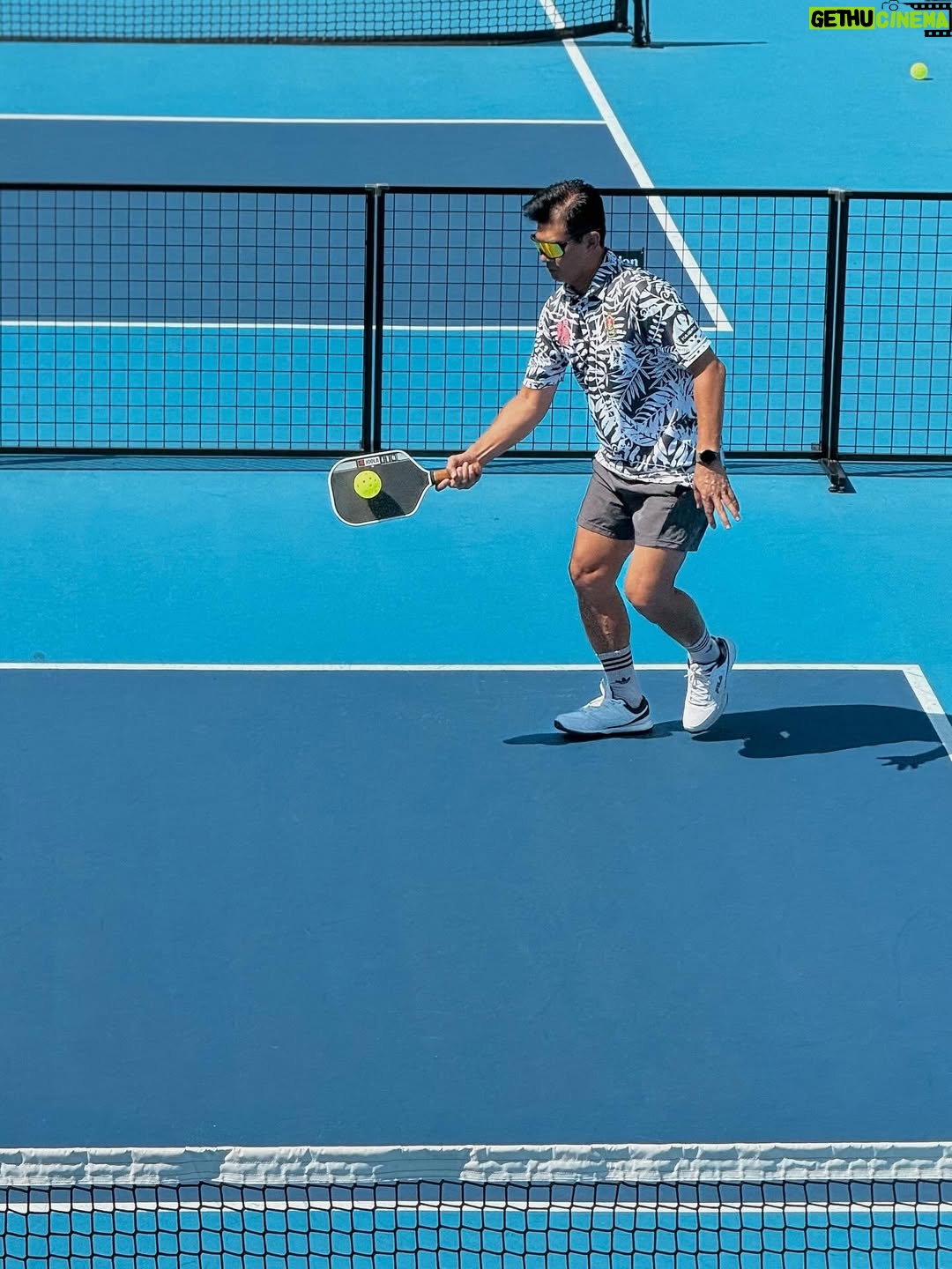 Yasmin Hani - 463 Likes - Started off thinking we’d have a full house, but only six of us showed up… and honestly, it turned out perfect. One court, great rallies—some intense, some just pure laughter. What a beautiful day to play. 🌸
#Pickleball
#HaniPickles
#BeautifulDay 
#PickleWithHani