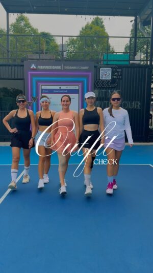 Yasmin Hani Instagram - From court to catwalk like it’s my second nature 💖 B’coz every match ends with a twirl!
#PickleballPrincess #OOTDSlay 
#PickleballFit #CourtToCute #Pickleball