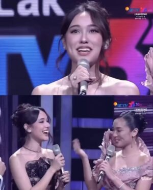 Yasmin Napper Instagram - Hut SCTV with my partner in crime 🌚🌝

stylist @fandinasutionn
dress @lisajuofficial
jewellery @franknco_id

ashas glam :
Makeup @loritayoung_mua 
Hairdo @firdajeanhair 

yasmins glam :
Makeup @ms_lifa 
Hairdo @jooehair 

photo : @kippmarhadi @suryacahyah

Management @bentukmanagement @agungsaputrabm @ririaprianti_